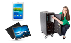 Mueble almacenamiento Tablets/iPads