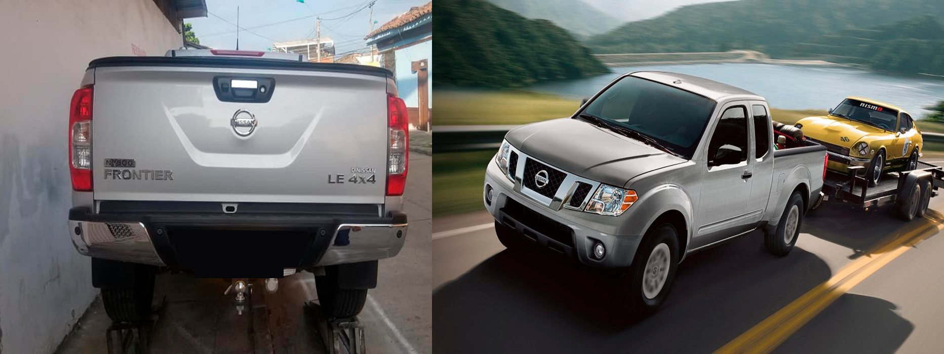 tiros de arrastre nissan frontier para camionetas