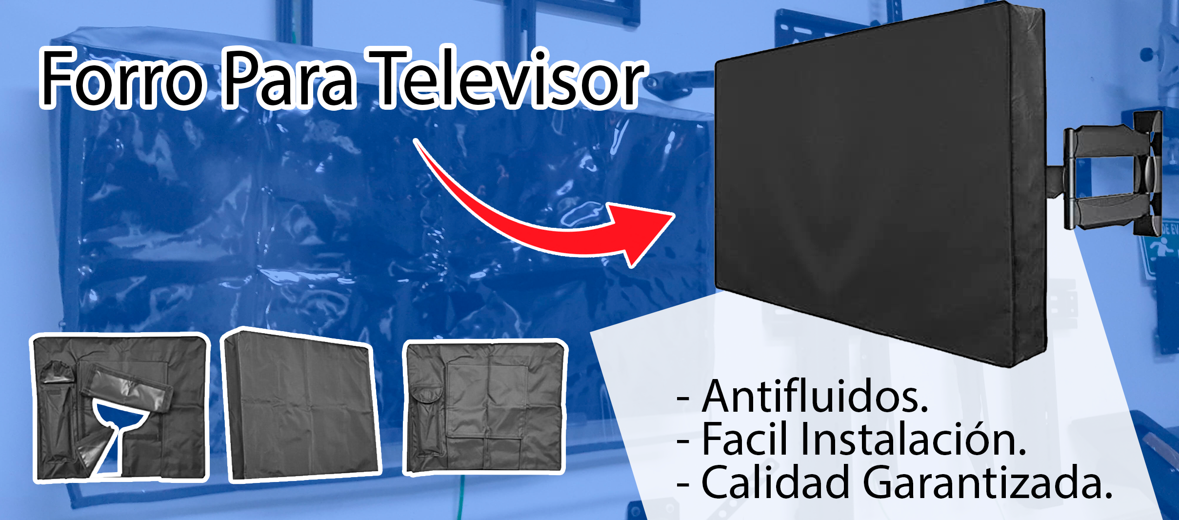 Forros protectores para televisores