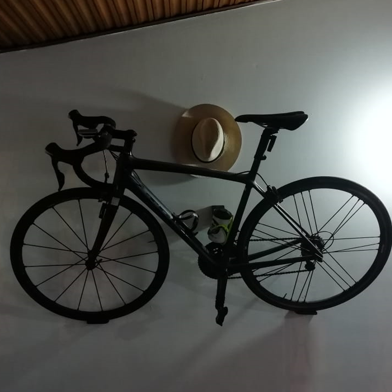 soporte de pared para bicicleta de ruta