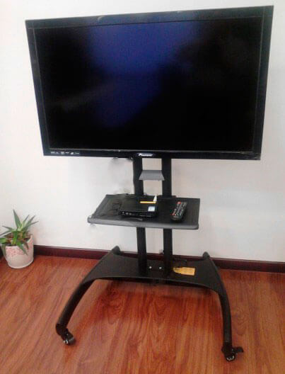 Estructura para cargar televisores en Bogota 