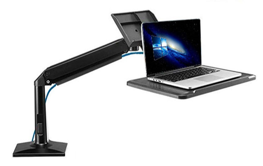 Estacion de trabajo para laptops o computadores portatiles