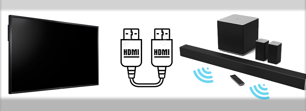 cable hdmi para instalacion de barra de sonido