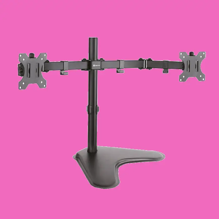 Base de mesa doble para monitores de 24 a 32 pulgadas