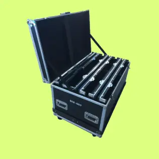 Flight case para pantallas LED por módulos hecho a medida en Colombia